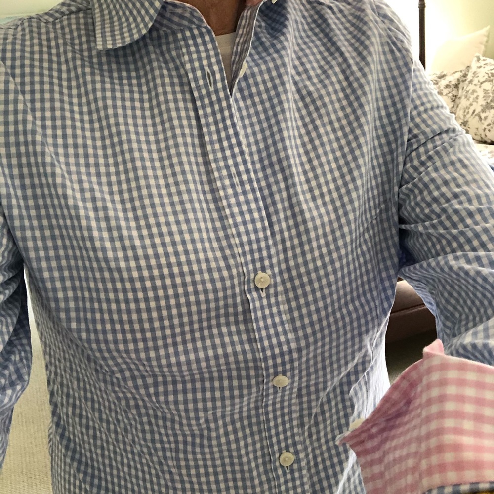 Charles Tyrwhitt high quality English shirts.